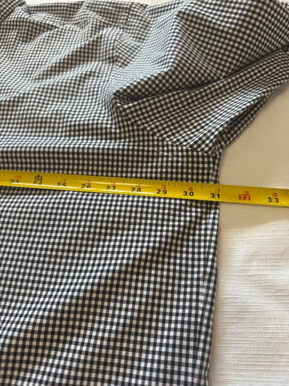 Ralph Lauren Black & White Gingham Button-Down Shirt size 2XB